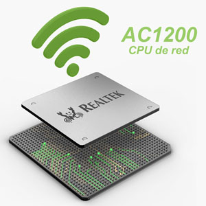 Una potente CPU de red de 1 GHz 