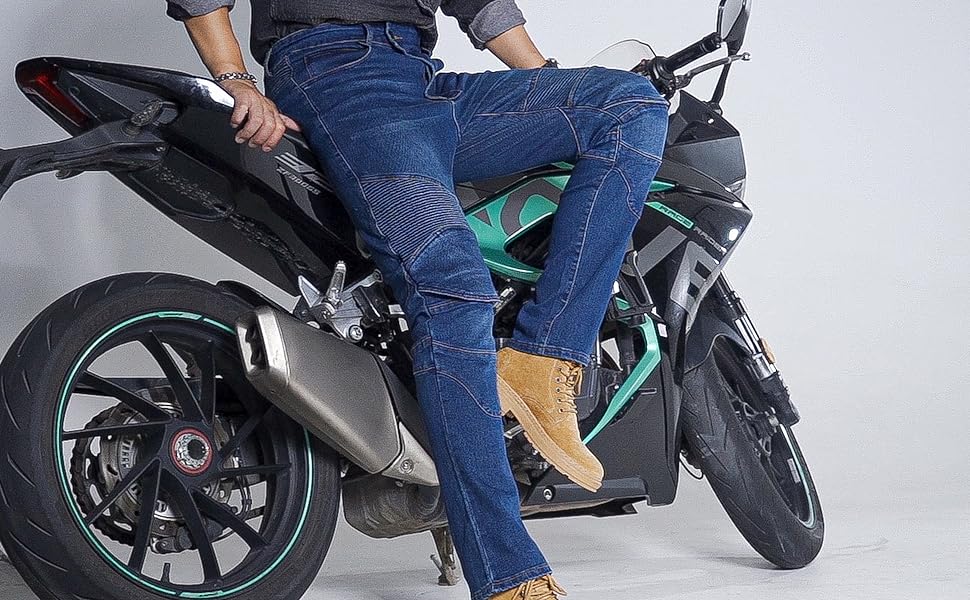 Moto Jeans con Protección