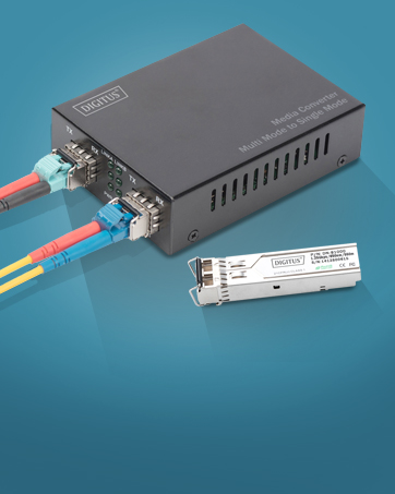digitus tecnología de red convertidor de medios sfp fibra poe power over ethernet wifi inalámbrico