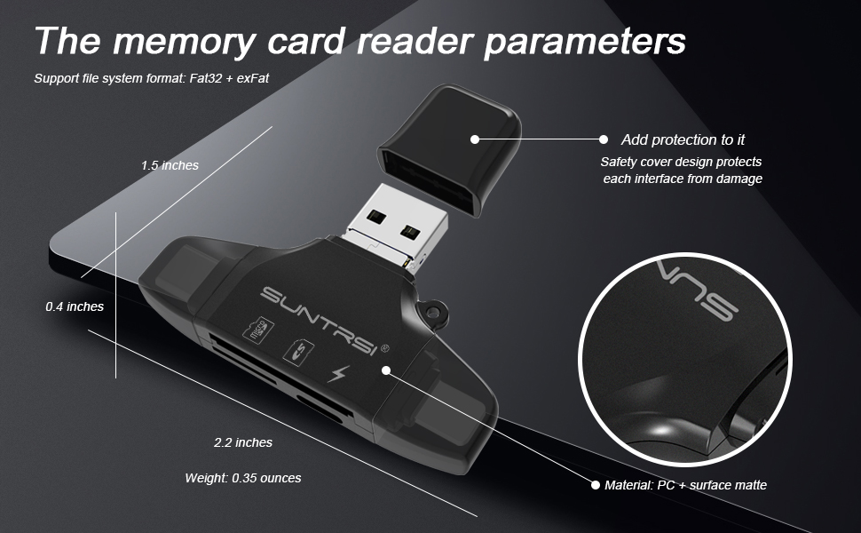 lector de tarjetas SD USB