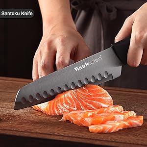 Cuchillo Santoku de 7"