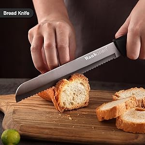 Cuchillo de pan de 8 pulgadas