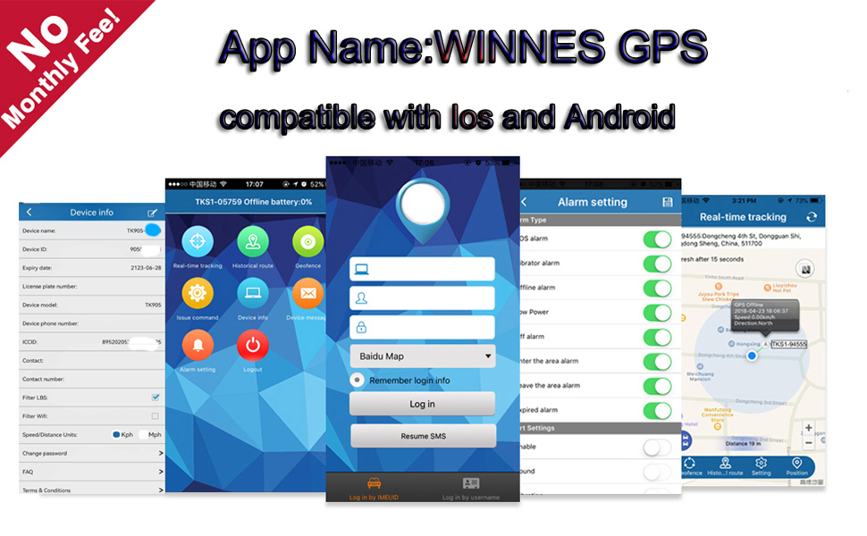 APP Name:WINNES GPS