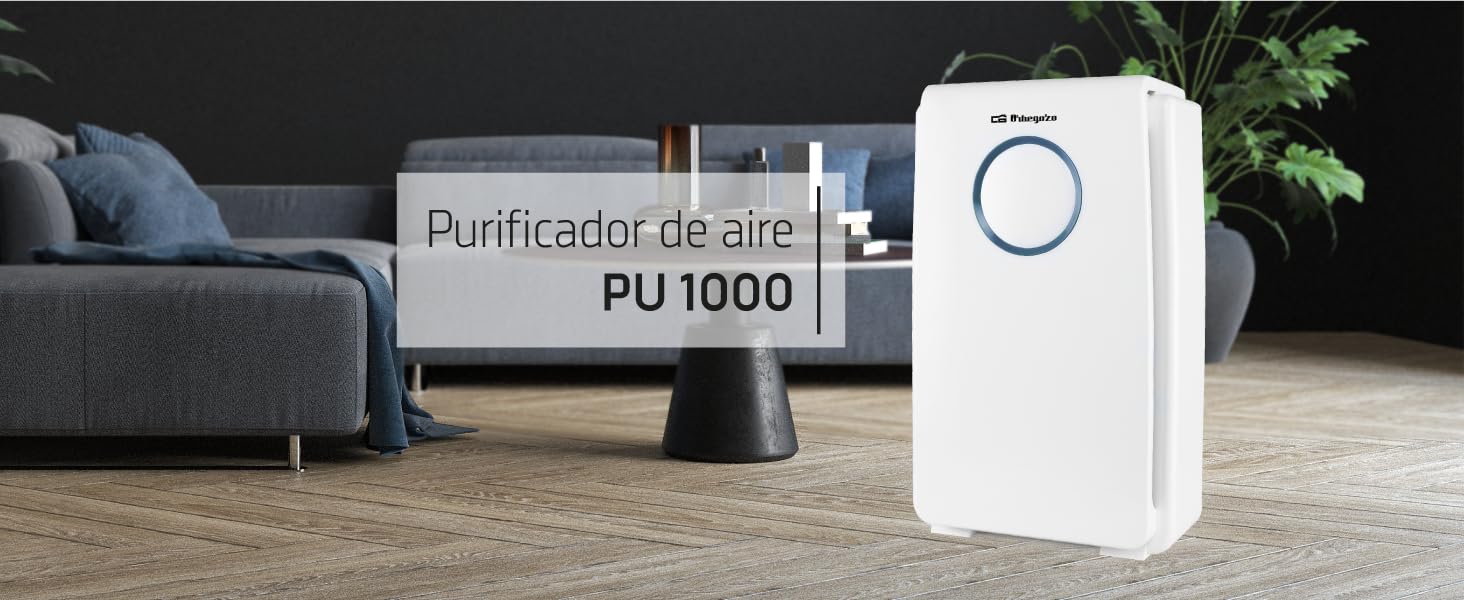 Purificador de aire Orbegozo PU 1000