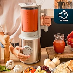 Batidora de vaso americana batidos smoothies cuchillas Katana 2700 w potencia acero inoxidable 1,8 L