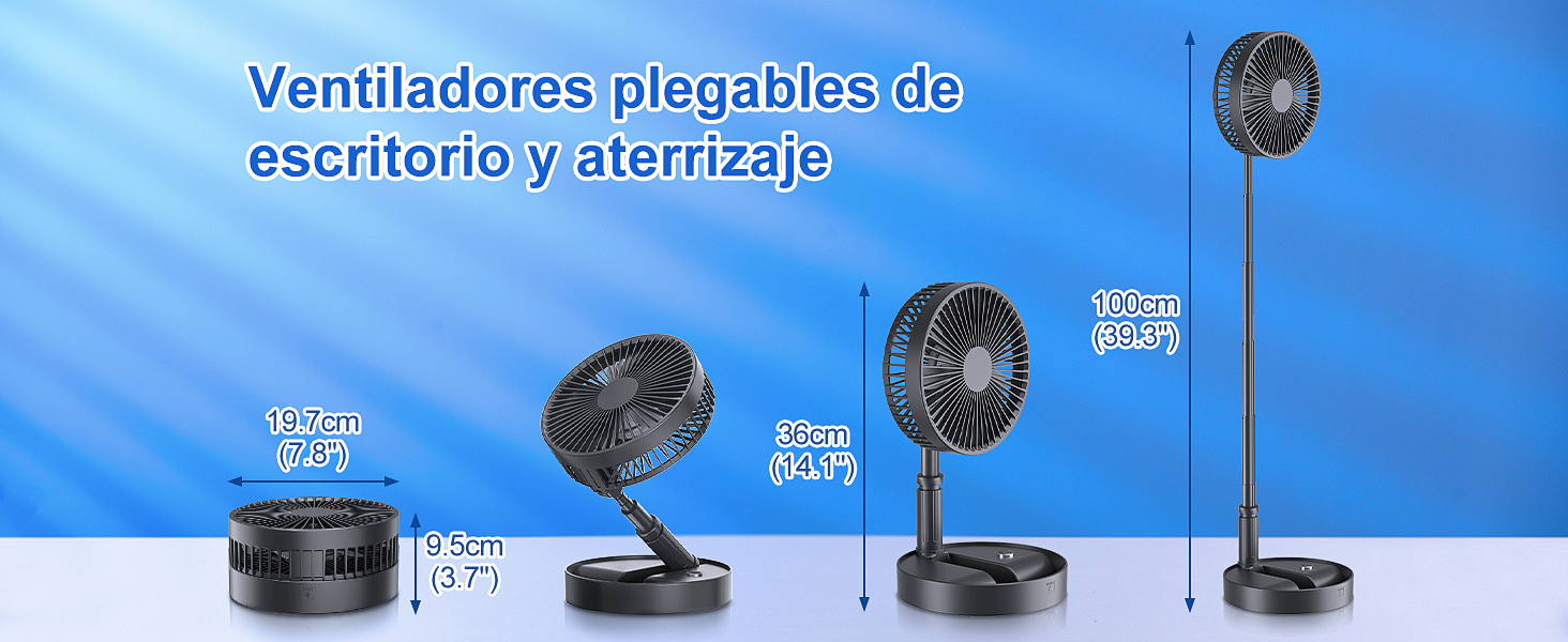 Plegable Ventilador