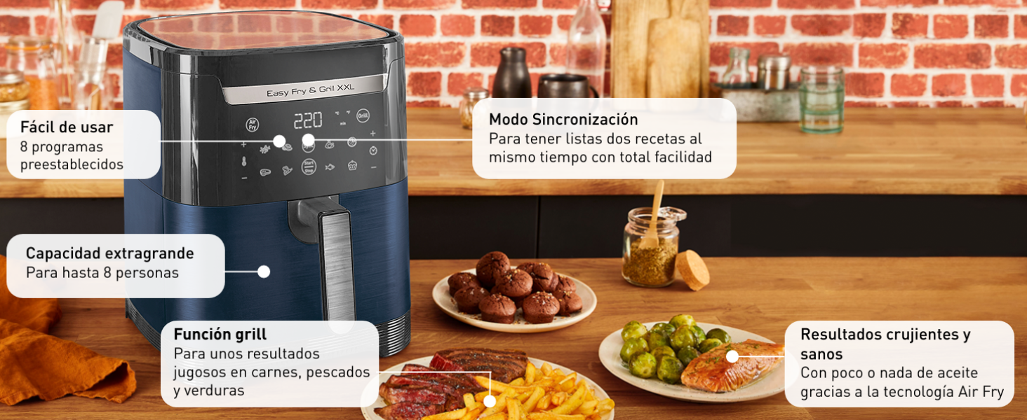 freidora aire grill