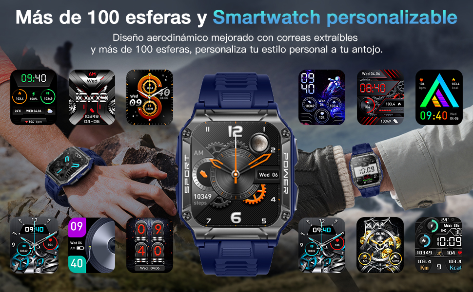 AVUMDA NX6 Reloj Inteligente Hombre