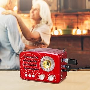 radio bluetooth retro