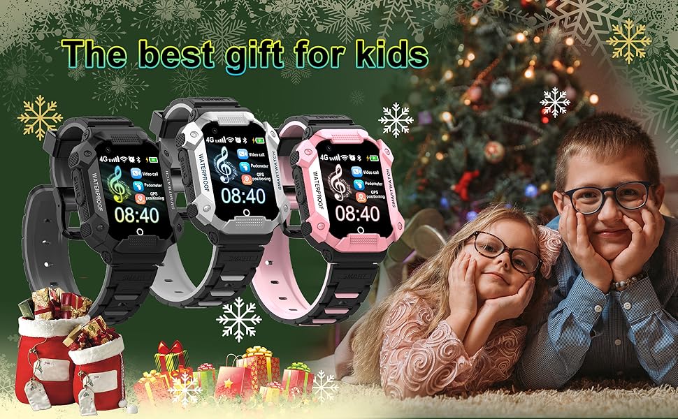 Smartwatch Teléfono Reloj Inteligente Niños Niña Niño 8 10 4 5 6 7 9 11 12 años smart watch regalo 