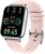Smartwatch, 1.69» Reloj Inteligente Hombre Mujer 24 Modos Deportes Pulsera Actividad Impermeable IP68 con Pulsómetro, Monitor de Sueño Podómetro Caloría Notificación de Mensajes para Android iOS