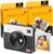 KODAK Mini Shot 3 Retro 4PASS 2-en-1 Cámara Instantánea e Impresora de Fotos (7,6×7,6cm) + Pack con 68 Hojas, Blanco