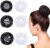 SJBAUTYO 6 piezas Redes para el cabello de baile, Redes invisibles para el cabello, Redes elásticas para el cabello, Adecuadas para bailarinas, enfermeras, pelucas y accesorios para el cabello