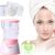 Amecty Máquina de mascarillas faciales Máscara facial de frutas y verduras Tratamiento facial Máscara de belleza de colágeno Cuidado de la piel SPA DIY