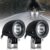 2 Pulgadas Faros para Luz Delantera de Motocicleta, 12v -24v Ronda LED Faro Delantero Faro Adicional IP68 Focos para Motocicleta ATV UTV Dirt Bike 4×4 Pickup Camión Barco