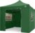 All Seasons Gazebos 3x3m Carpa Totalmente Impermeable Pop up Gazebo Incluye 4 Paredes Laterales – Verde