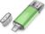 Ansodo Pendrive USB C 256 GB, Memoria USB C 256 GB OTG, USB 3.0 Pendrive Tipo C Memoria 2 en 1 256 Gigas para Smartphone, Laptop, PC, Almacenamiento Datos Externo Etc(Verde)