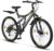 Chillaxx Bicicleta de montaña Falcon Premium de 24,26,27,5 y 29 pulgadas, bicicleta para niños, niñas, mujeres y hombres, freno de disco, cambio de 21 marchas, suspensión completa