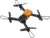 Dron Plegable RC, Dron para Evitar Obstáculos Tres Lados, Cuadricóptero 2,4 GHz con Cámara 4K HD Retorno con una Tecla, Aterrizaje Conspegue con una Tecla,splazamiento Inteligente para(Naranja)
