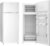 FRIGORIFICO MILECTRIC RFD-213W (Doble Puerta, 208 litros, Blanco, Alto 143cm, A+/F, Independiente)