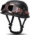 Homologado ECE Casco Moto Vintage con Gafas,Cascos Jet Retro,Cascos Moto Hombre,Casco Aleman Moto para Crucero Chopper Ciclomoter, ATV (56-61 Cm) A,S