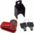 Homy Dispositivos Antirrobo para Motos Bicicletas, Scooter Motocicleta Seguridad Antirrobo Disco freno rotor cerrojo (Red)