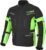 Jet Chaqueta de Moto Textil Negra Fluro Impermeable con Armadura CE