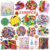 Kit Manualidades Niños 2200+PCS, Pipe Cleaners Crafts Set,Juego de Manualidades,Limpiadores de Pipa Chenilla y Pompoms con Wiggle Eyes y Sticks, Juego Creativo Regalo para Craft DIY Art Supplies