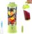 KMVIZI Batidora Portatil, 600ml Licuadora Portatil Batidora Smoothie para Zumos y Batidos, 6 Cuchillas, USB-C Recargable, Fresh Juice Batidora Portatil Ideal para Viajes, Cocina y Oficina(Amarillo)