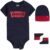 Levi’s Classic Batwing Infant Hat Bodysuit Bootie Set 3pc Ll0019 Canastilla para bebés y niños pequeños Unisex bebé