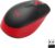 Logitech Ratón Inalámbrico M190, Diseño Curvo Ambidiestro, Batería 18 Meses con Modo Ahorro, Receptor USB, Cursor y Desplazamiento Preciso, Rueda de Desplazamiento Amplio, Rojo