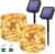 Luces Solares LED Exterior Jardin, 2 Pack Guirnaldas Luces Exterior Solar 240LED 24M Impermeables Cadena de Luces Decoracion para Jardín, Dormitorio, Muebles, Patio, Terraza, Balcón, Fiestas, Bodas