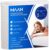 MAAN Bamboo Waterproof Mattress Protector, Extra Deep Fitted Quilted – No Hace Ruido, es Transpirable e hipoalergénico, 3D Air Fabric 220 gsm with TPU Backing Material (180×190/200)