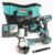 Makita DLX3179TX1 – Kit combinado de batería (18 V, DDF485 + DHR171 + DGA511) / 5,0 Ah, 2 baterías + cargador en bolsa de transporte)