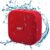 MIFA Mini Altavoz Portátil Bluetooth 4.2 Impermeable IP56 y Tecnología True Wireless Stereo & DSP, Anti-Polvo con 15 Horas Continua y Tarjeta de microSD, Micrófono Incorporado, Rojo