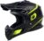 O’NEAL C-SRS Casco de Motocross para Adultos, Casco MX Enduro con Carcasa de ABS, Forro Interior Acolchado, Orificios de ventilación, ECE 22.05, Negro y Amarillo neón, Talla XS