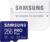 Samsung Tarjeta de memoria micro SD SDXC clase 10 de 256 GB U3 A2 4K Ultra HD hasta 160 MB/S con adaptador MB-MD256KA/APC