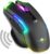 Spirit of Gamer – Ratón Gaming Inalambrico Recargable Elite M70-8 Botones Programables – Retroiluminación RGB Personalizable – Raton Ergonomico con Apoyo para El Pulgar – Sensor Óptico 4800 dpi