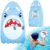 Sporgo Tabla de natación unisex azul para niños: ayuda de natación para niños de 3 a 6 años, material EVA, tabla de natación para adultos y niños, tabla de natación para niños y niñas