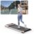 Superun Raceable Cinta de Correr Escritorio para Dispositivo Portatil Alta Tecnología, Cinta de Andar Peso MAX 136kg App Control, Walking Pad Camidador con Crusos Ejercicio y Multi-Jugador Carrera