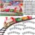 TOYLAND® – Juego de Tren de Navidad de 14 Piezas con Sonido y luz realistas – con Pilas – Carril de 330 cm – Juguetes navideños