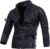 Traje Moto Hombre, Cazadora Moto Acolchada 4 Estaciones Ropa Moto Impermeable Drive Cremalleras Chaqueta De Moto Militar Chaqueta De Cuero Cómodo Deportes Chaqueta Cuero Chaqueta Moto Prueba Aviador