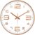 VIPNAJI Reloj de Pared Silencioso, 30 cm diámetro,Reloj de Pared con números,Estilo Moderno, Decorativo para la Cocina, el Salón, el Comedor o la Habitación, Funciona con Pilas