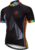 weimostar Maillot de ciclismo para hombre, cremallera completa, transpirable, secado rápido, triángulo polimórfico, negro