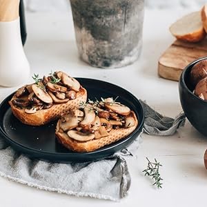 Tostadas de champiñones