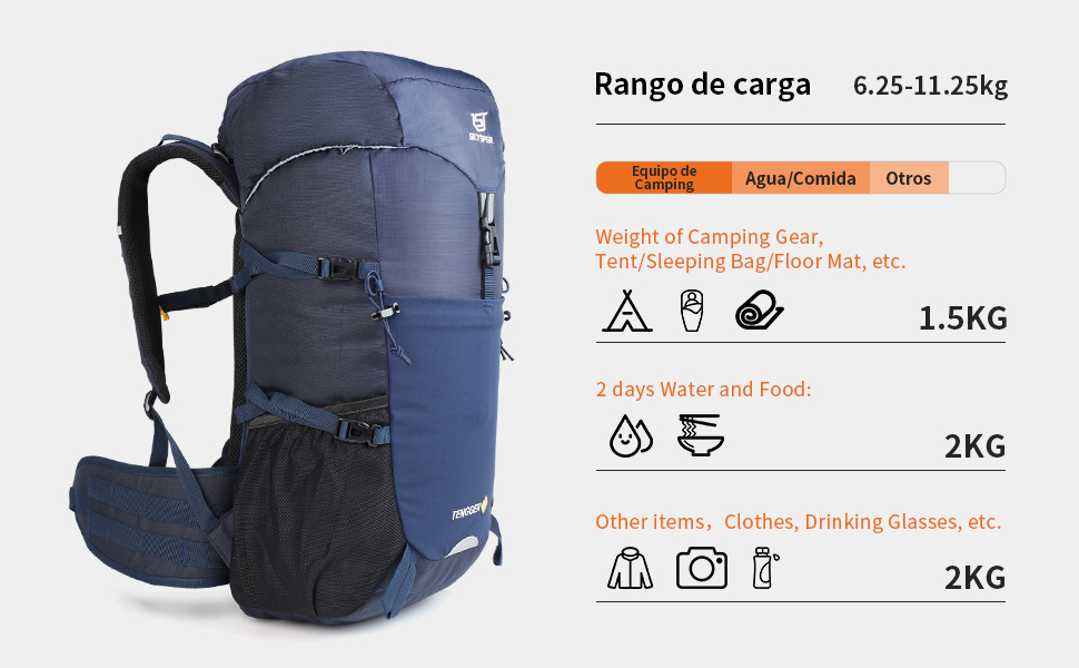 mochila 35l