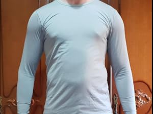 Camiseta termica manga larga para hombre color gris calor frio extremo invierno calido thermal