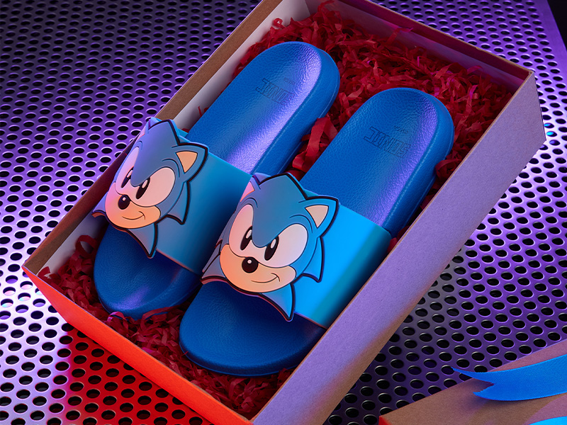 Sonic The Hedgehog Chanclas Niño