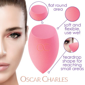 Oscar Charles - Esponja de belleza impecable que muestra la forma y los detalles