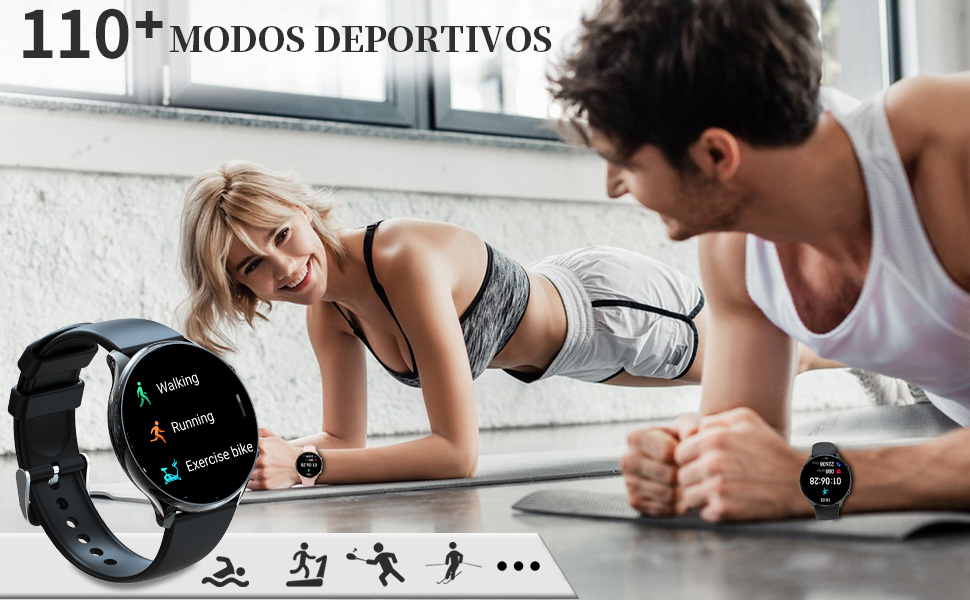 110+ modos deportivos